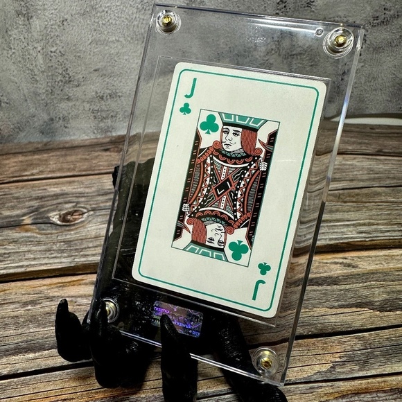 Dior Other - Christian Dior Playing Card Jack Clubs Green Ltd EDT​​​